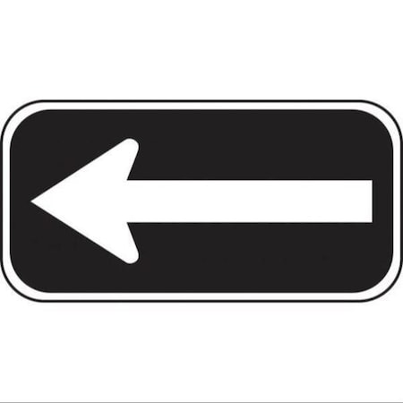 Accuform TRAFFIC SIGN LEFT ARROW 6 X 12 FRP290RA FRP290RA